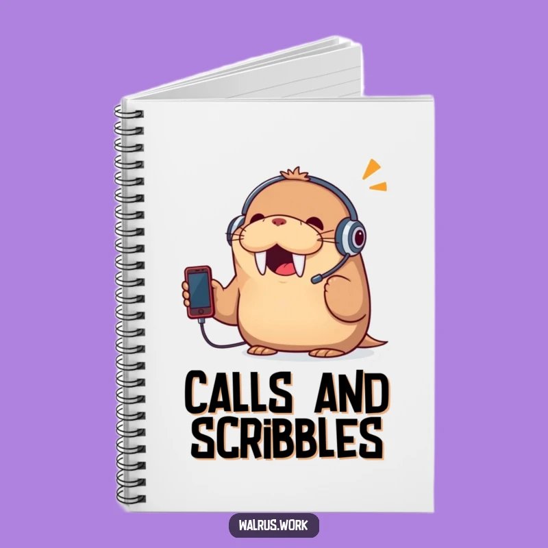 Funny Walrus Notebook: Hilarious Journal for Your Big Ideas!